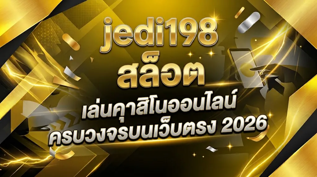 jedi198 สล็อต เล่นคุ้มบนเว็บตรงที่ดีที่สุด 2026